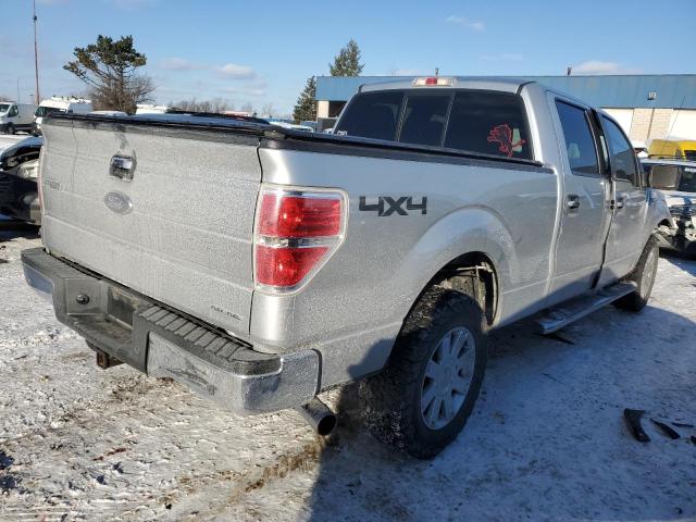 FORD F150 SUPER 2011 silver  flexible fuel 1FTFW1EF0BFA58413 photo #4