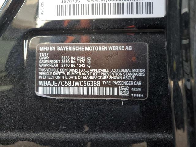 2018 BMW 540 XI - WBAJE7C58JWC56388