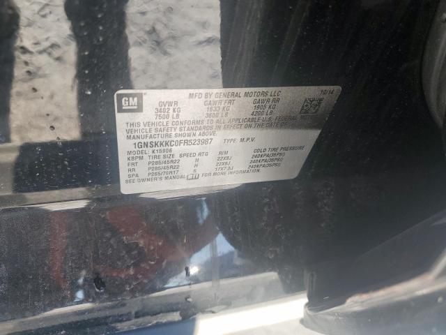 2015 CHEVROLET SUBURBAN K - 1GNSKKKC0FR523987