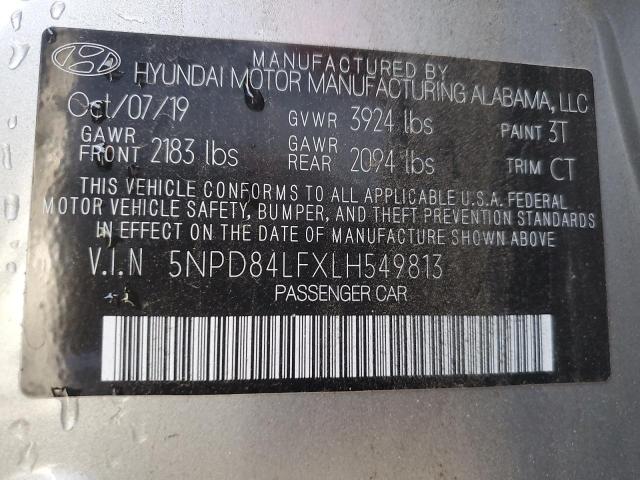 2020 HYUNDAI ELANTRA SE - 5NPD84LFXLH549813
