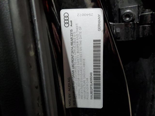2020 AUDI A3 S-LINE WAUBEGFF3LA095048