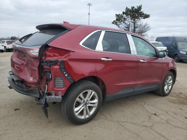 FORD EDGE SEL 2016 red  gas 2FMPK4J87GBC10507 photo #4