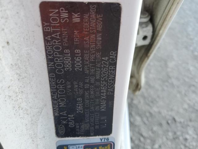 2015 KIA FORTE LX - KNAFX4A65F5326224
