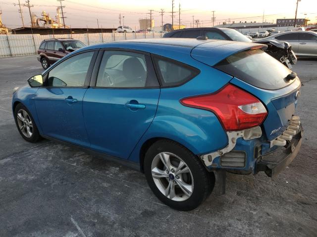 FORD FOCUS SE 2014 blue  gas 1FADP3K26EL301249 photo #3