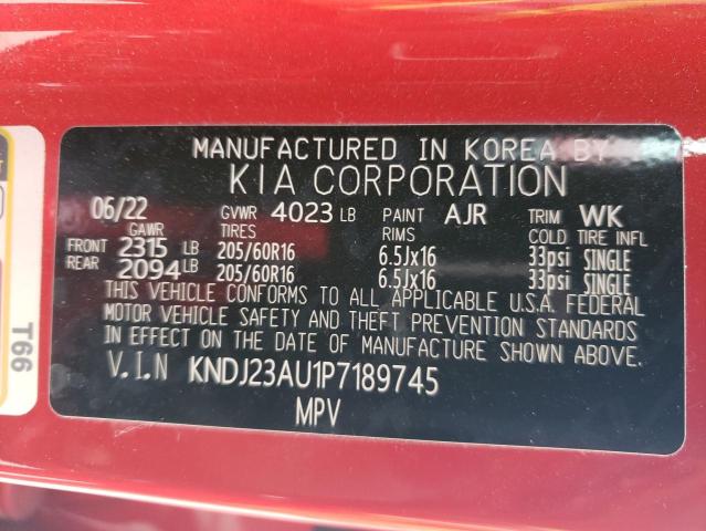 2023 KIA SOUL LX KNDJ23AU1P7189745