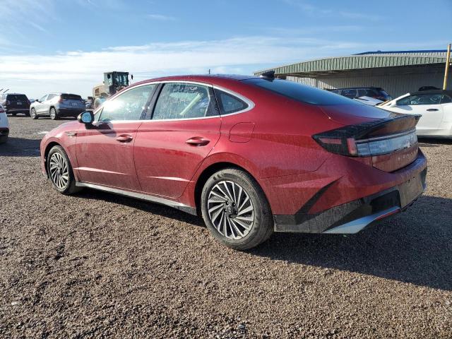 HYUNDAI SONATA HYB 2024 red  hybrid engine KMHL34JJ5RA096195 photo #3