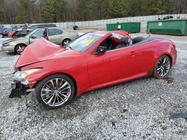 INFINITI G37 SPORT 2013 red  gas JN1CV6FE8DM771845 photo #1