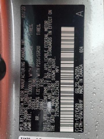 2020 LEXUS RX 350 - 2T2HZMDA6LC234328