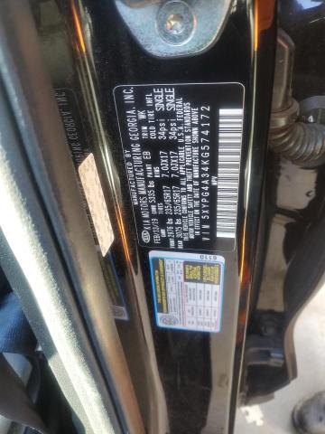 2019 KIA SORENTO L - 5XYPG4A34KG574172