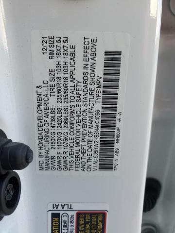 2022 HONDA CR-V EXL - 5J6RW2H83NA004096