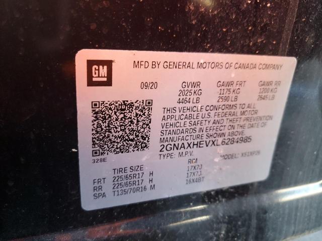 2020 CHEVROLET EQUINOX LS - 2GNAXHEVXL6284985