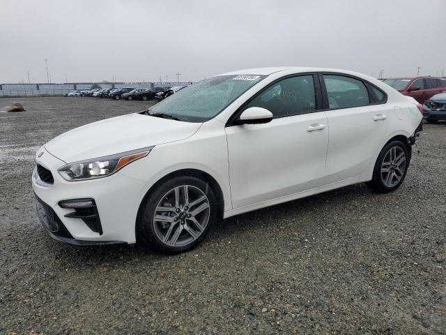 KIA FORTE GT L 2019 white  gas 3KPF34ADXKE109909 photo #1