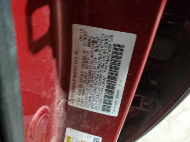 2019 HONDA ACCORD LX - 1HGCV1F1XKA096447