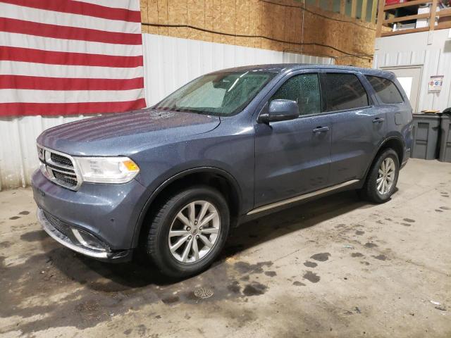 DODGE DURANGO SX 2019 blue  flexible fuel 1C4RDJAG7KC685614 photo #1