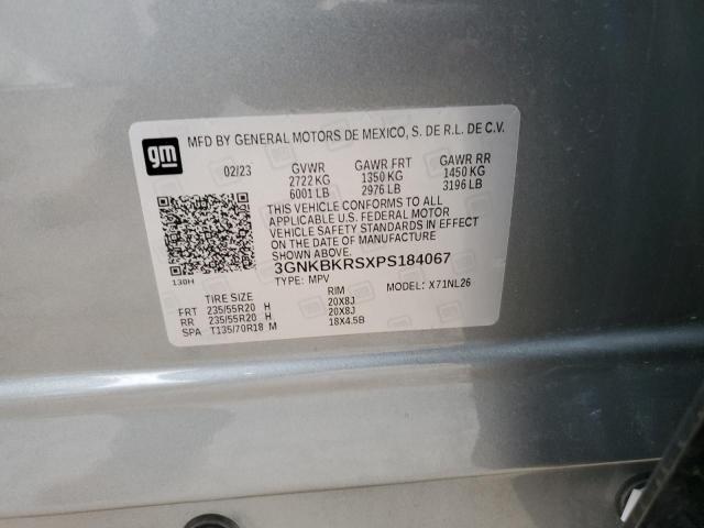 2023 CHEVROLET BLAZER RS - 3GNKBKRSXPS184067