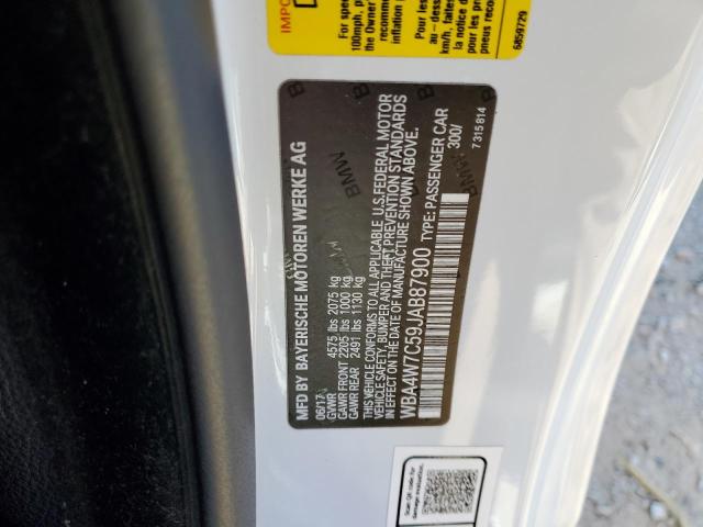 2018 BMW 440I WBA4W7C59JAB87900