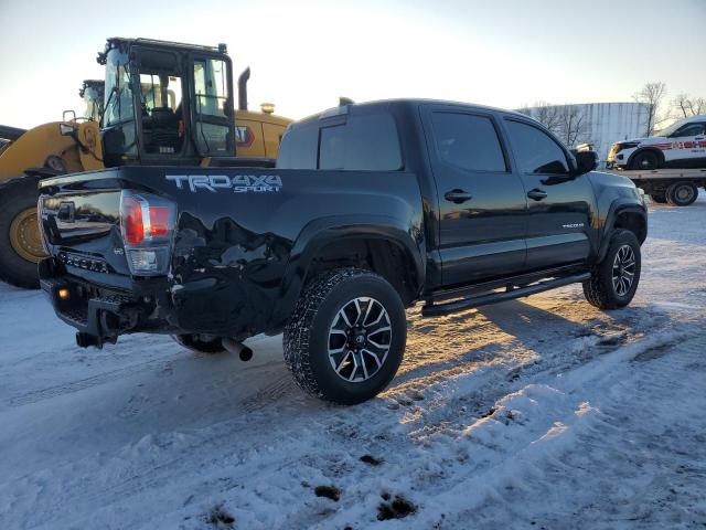 TOYOTA TACOMA DOU 2021 black  Gasoline 5TFCZ5AN4MX260764 photo #4