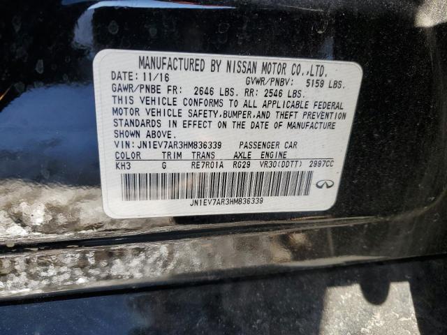2017 INFINITI Q50 PREMIU JN1EV7AR3HM836339