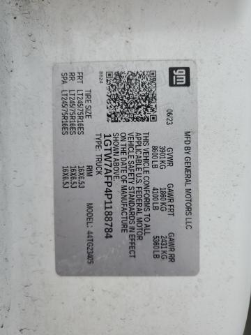 2023 GMC SAVANA G25 1GTW7AFP4P1188784
