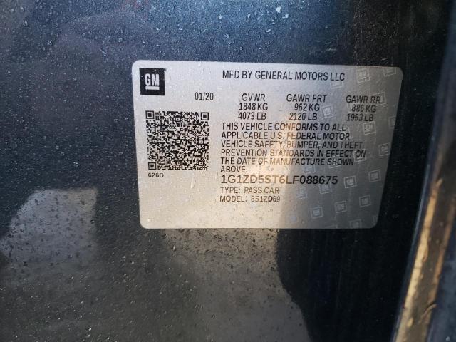 2020 CHEVROLET MALIBU LT - 1G1ZD5ST6LF088675