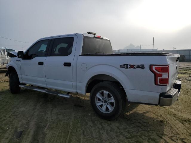 FORD F150 SUPER 2018 white  gas 1FTEW1EP9JKD45288 photo #3