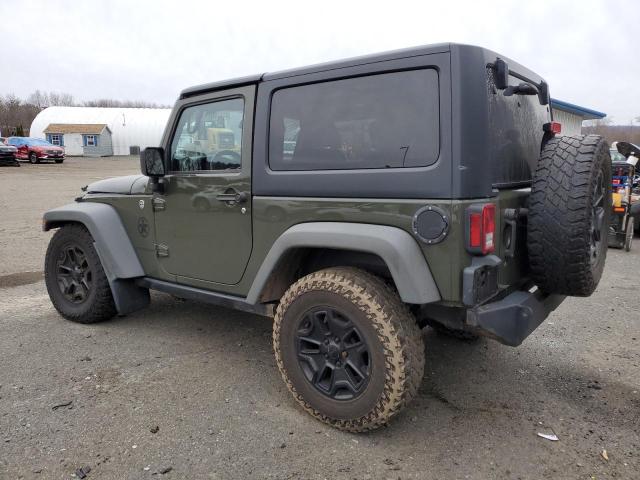 JEEP WRANGLER S 2015 green 2dr spor flexible fuel 1C4AJWAG2FL709343 photo #3