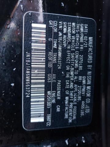 2021 NISSAN ROGUE SPOR JN1BJ1AW6MW663724
