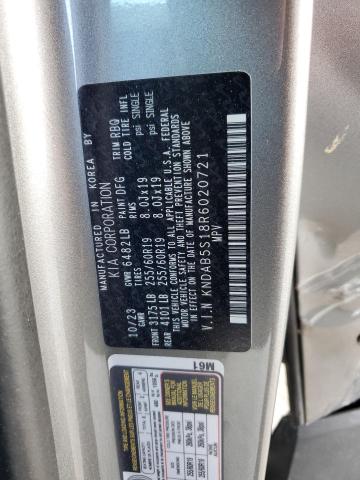 2024 KIA EV9 LIGHT KNDAB5S18R6020721