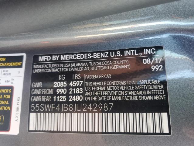2018 MERCEDES-BENZ C 300 - 55SWF4JB8JU242987