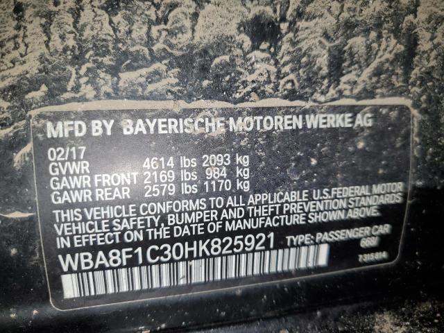 2017 BMW 328 D XDRI WBA8F1C30HK825921