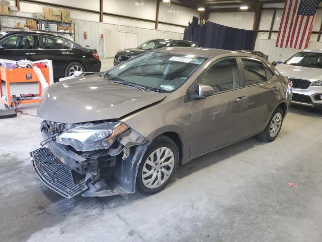 TOYOTA COROLLA L 2019 gray  gas 5YFBURHE1KP930306 photo #1