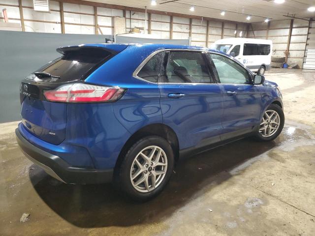 FORD EDGE SEL 2024 blue  gas 2FMPK4J9XRBA98409 photo #4