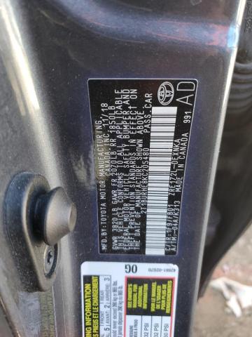 2019 TOYOTA COROLLA L - 2T1BURHE8KC205480