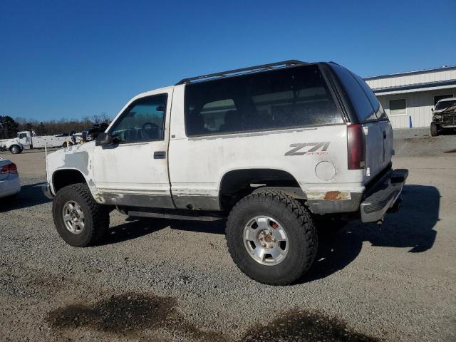 CHEVROLET TAHOE K150 1995 white  gas 1GNEK18K6SJ328460 photo #3