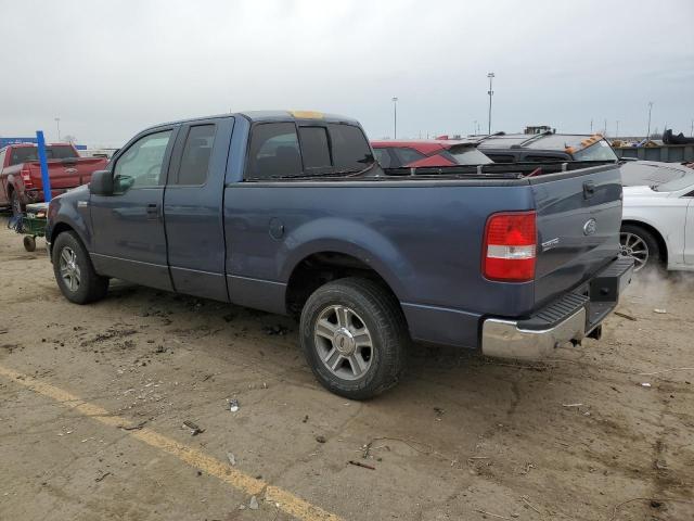 FORD F150 2005 blue  gas 1FTPX125X5FA72708 photo #3