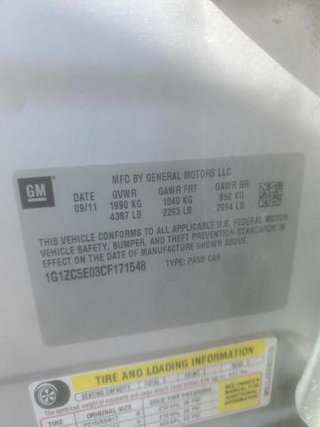 2012 CHEVROLET MALIBU 1LT - 1G1ZC5E03CF171548