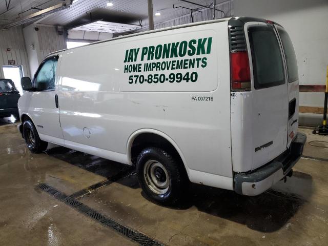 CHEVROLET EXPRESS G1 2000 white  gas 1GCFG15W1Y1116497 photo #3