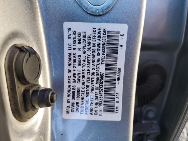 2019 HONDA INSIGHT EX - 19XZE4F52KE025687