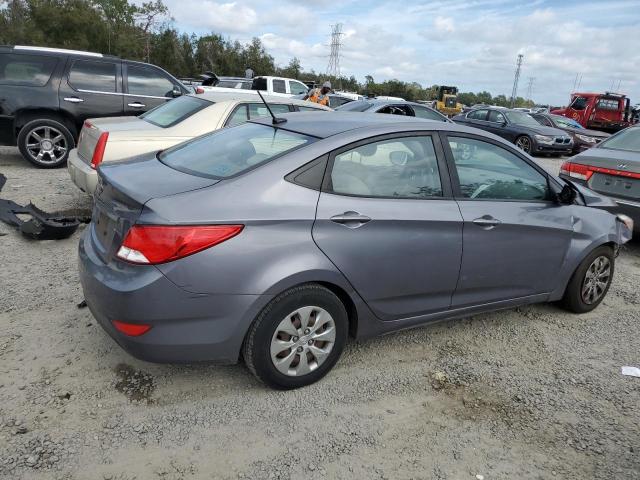 HYUNDAI ACCENT SE 2017 gray  gas KMHCT4AE9HU222722 photo #4