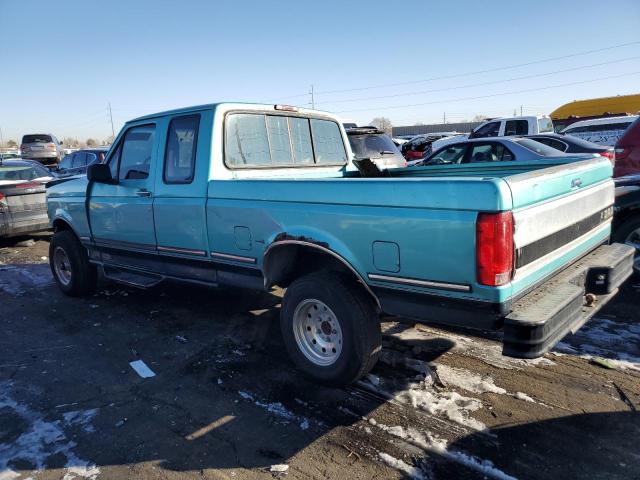 FORD F150 1995 green club cab gas 1FTEX14N0SKB47438 photo #3