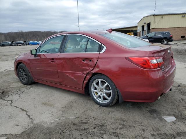 SUBARU LEGACY 2.5 2017 maroon  gas 4S3BNAN64H3030738 photo #3