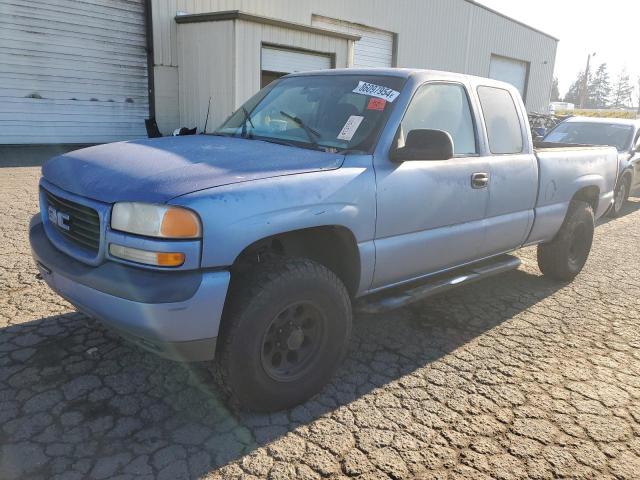 GMC NEW SIERRA 2002 blue 4dr ext gas 2GTEK19T121215705 photo #1