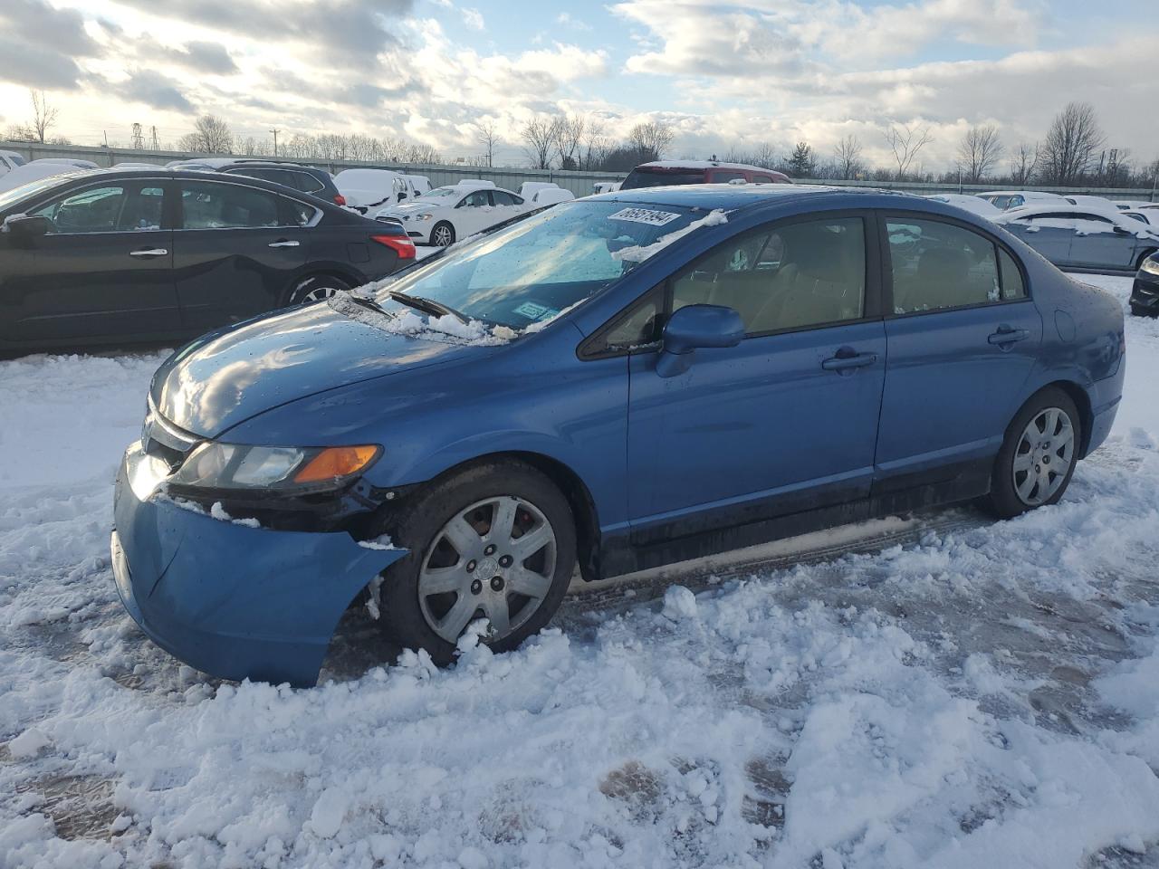 Lot #3048267819 2007 HONDA CIVIC LX