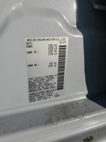 2024 NISSAN ALTIMA SR - 1N4BL4CV9RN380587