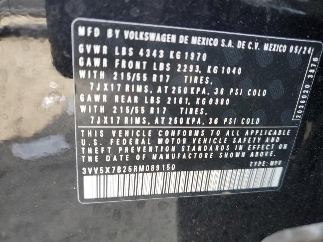 2024 VOLKSWAGEN TAOS S 3VV5X7B25RM089150