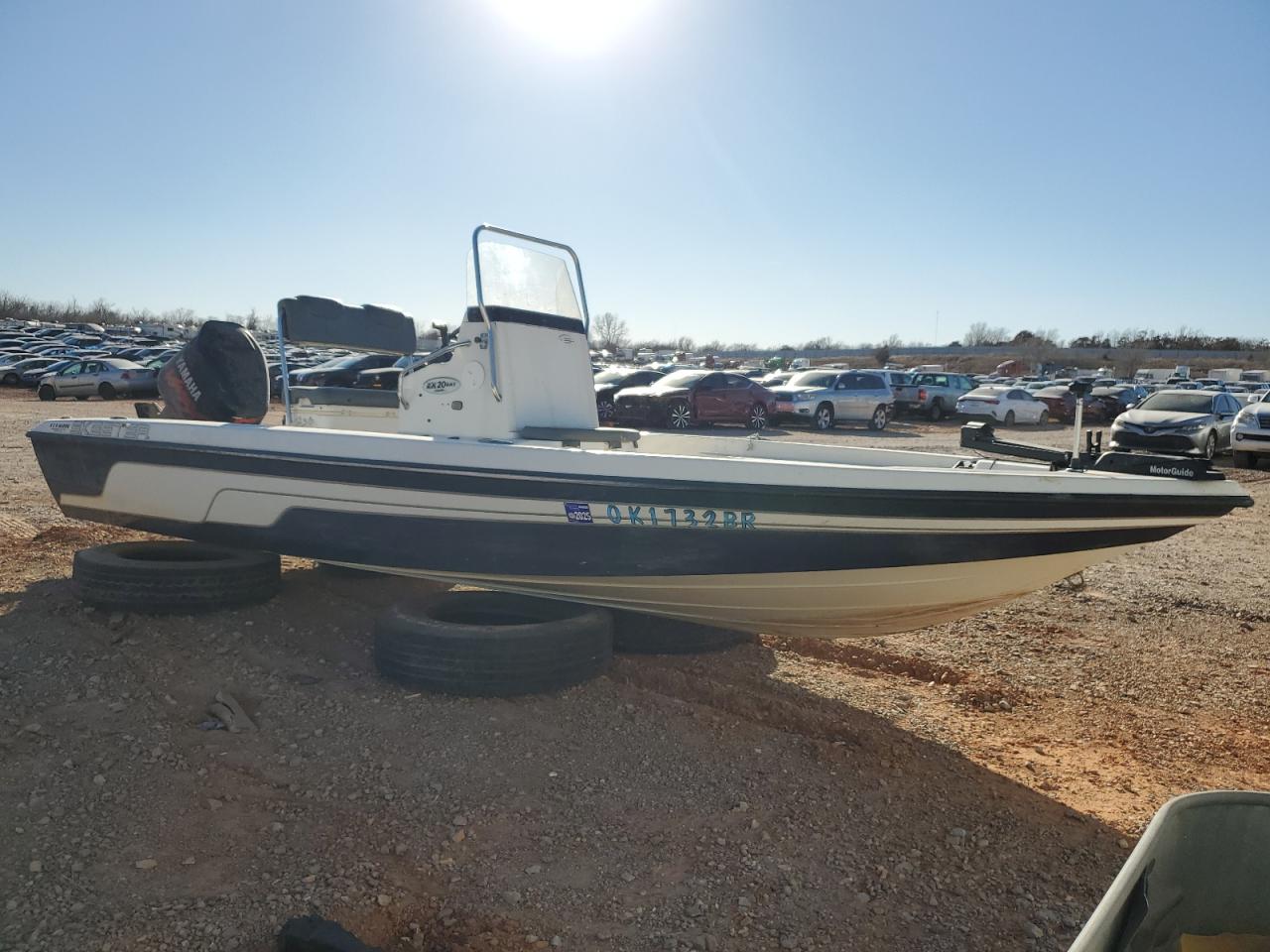  Salvage Skeeter Boat