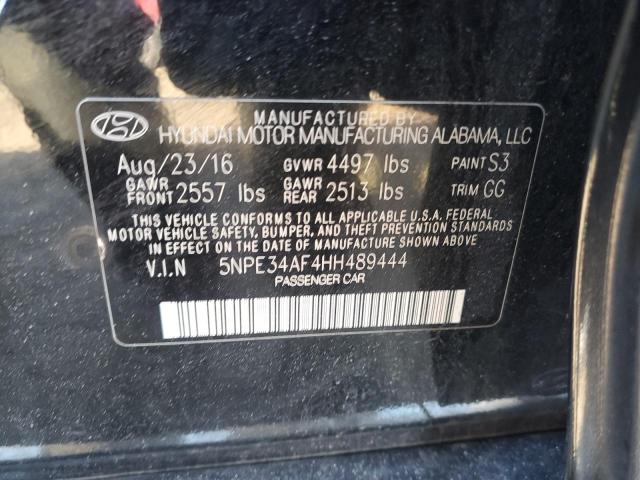 2017 HYUNDAI SONATA SPO - 5NPE34AF4HH489444