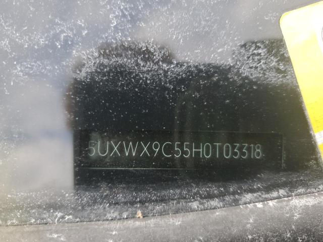 2017 BMW X3 XDRIVE2 - 5UXWX9C55H0T03318