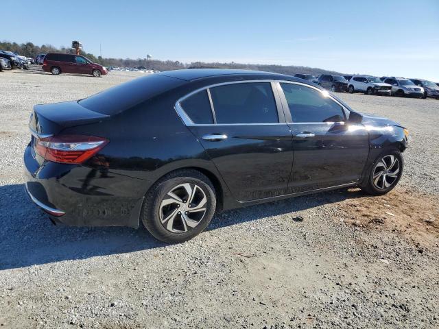 HONDA ACCORD LX 2016 black  gas 1HGCR2F35GA226055 photo #4