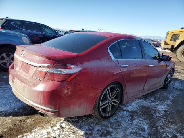 Vin: 1hgcr2f56ha299261, lot: 42814825, honda accord sport 20173